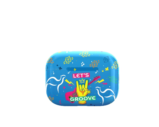 Custom Let's Groove earbuds